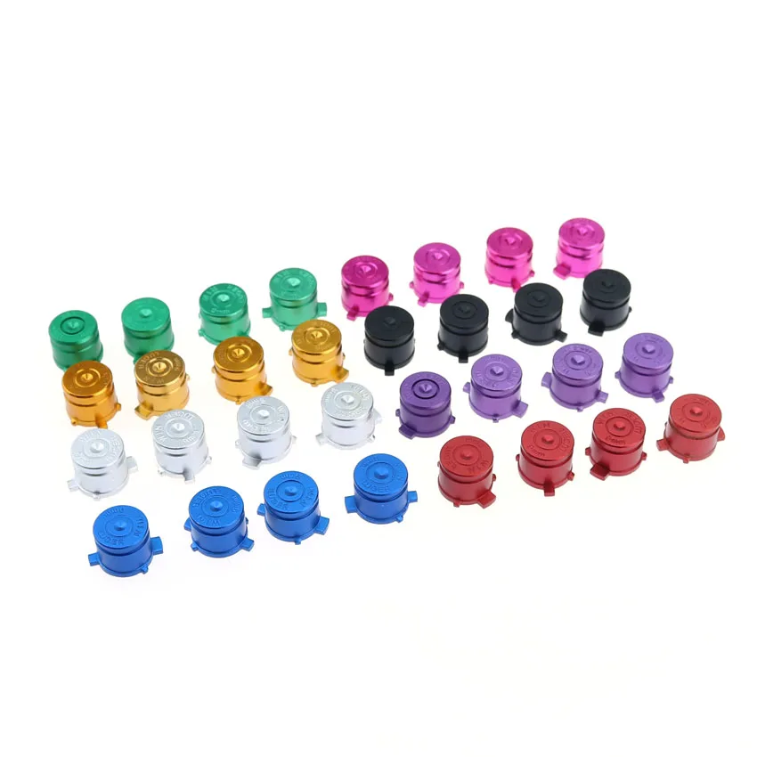 YuXi 4 шт./компл. алюминиевые металлические пуговицы в виде пуль замена ремонта для