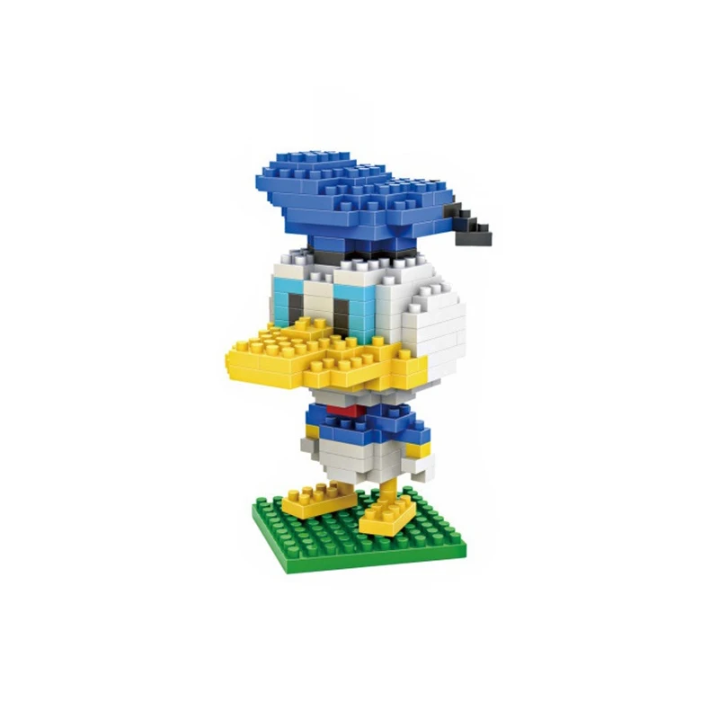 Микки Disney 260 шт. Дональд Дак Гуфи мультфильм мини микро алмазные частицы