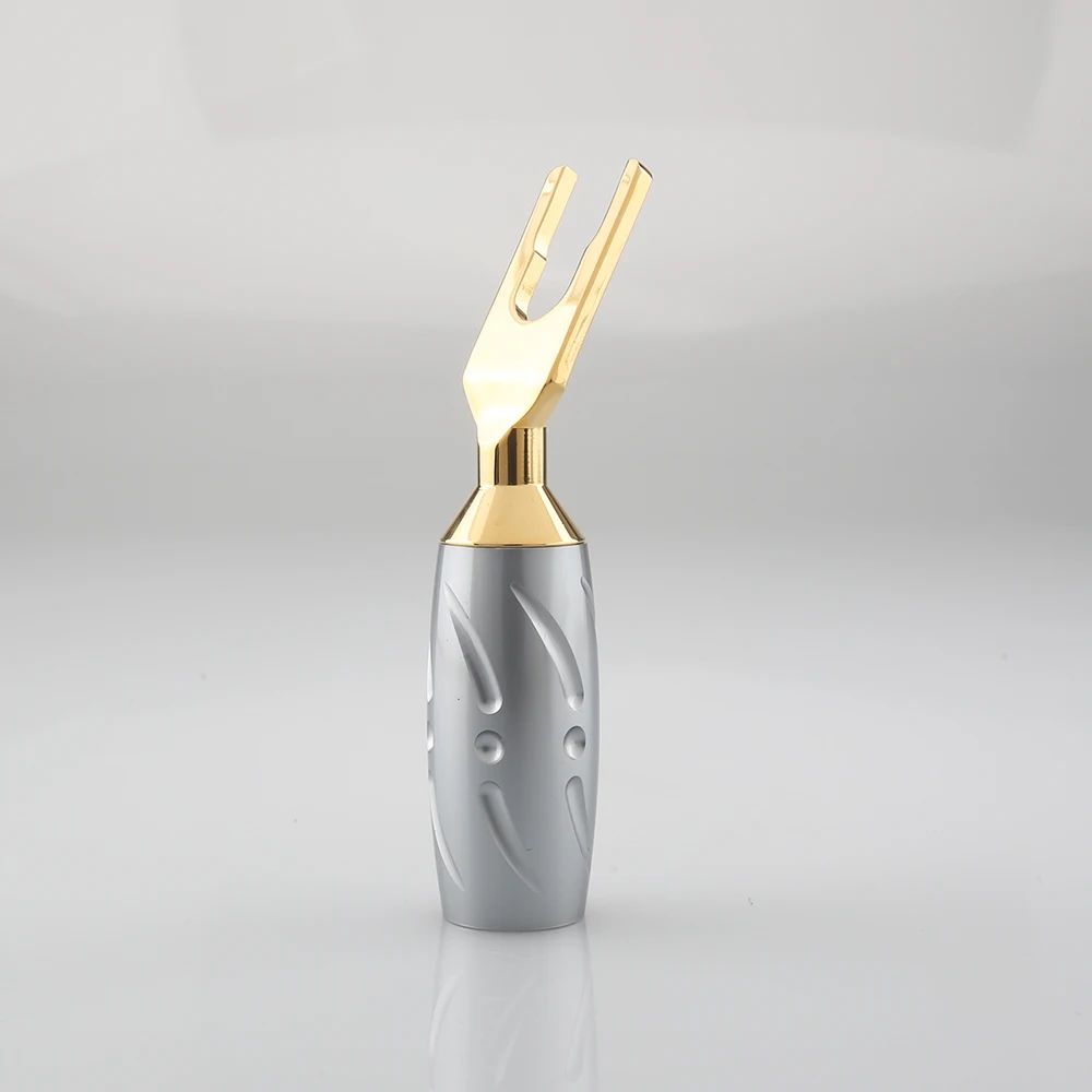 Вилка-Лопатка из чистой красной меди с золотым покрытием | Электроника