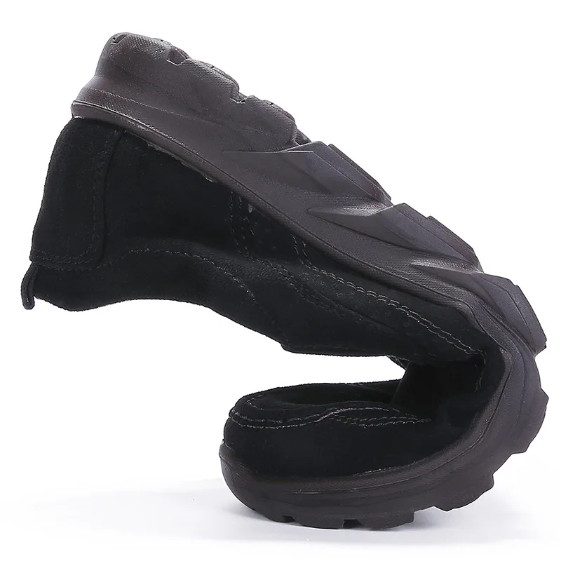 Мужские парусиновые туфли черные Повседневные Дышащие на плоской подошве