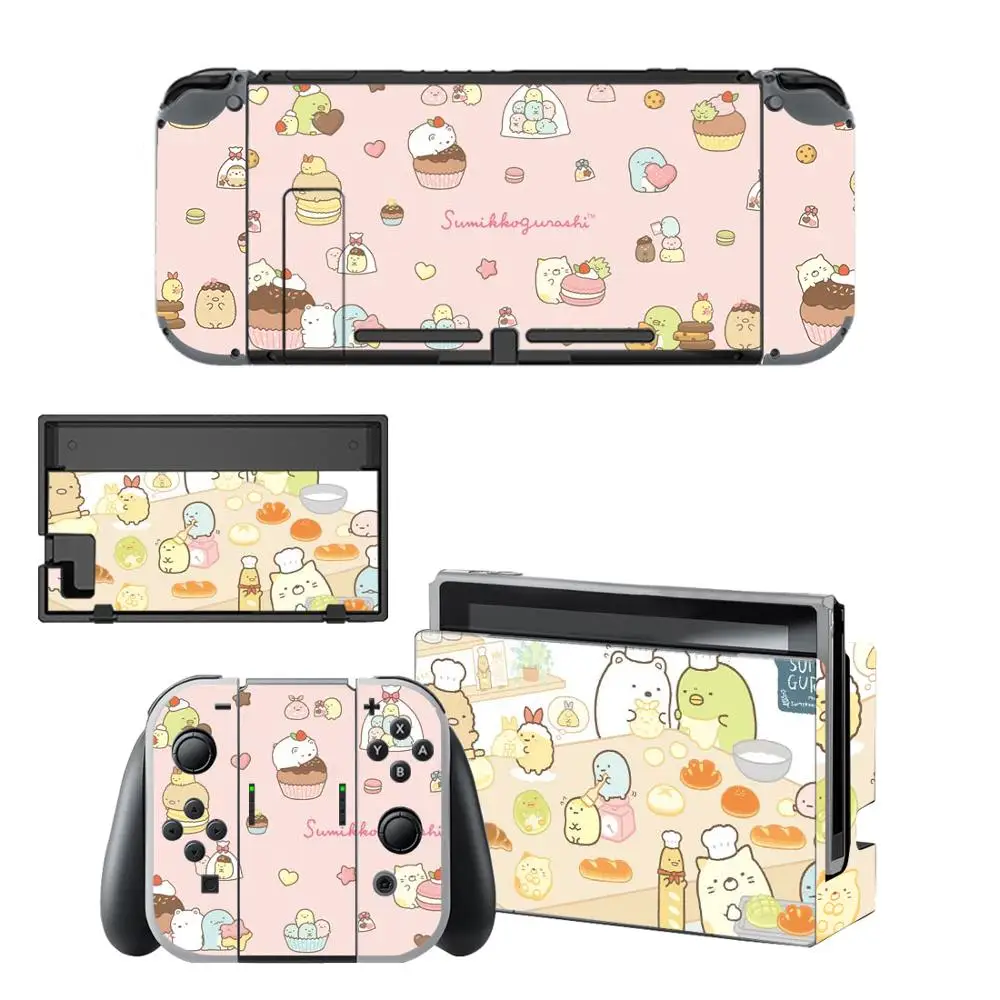 Наклейка Sumikko Gurashi Nintendo Switch наклейка s скины для консоли и контроллера Joy-Con |