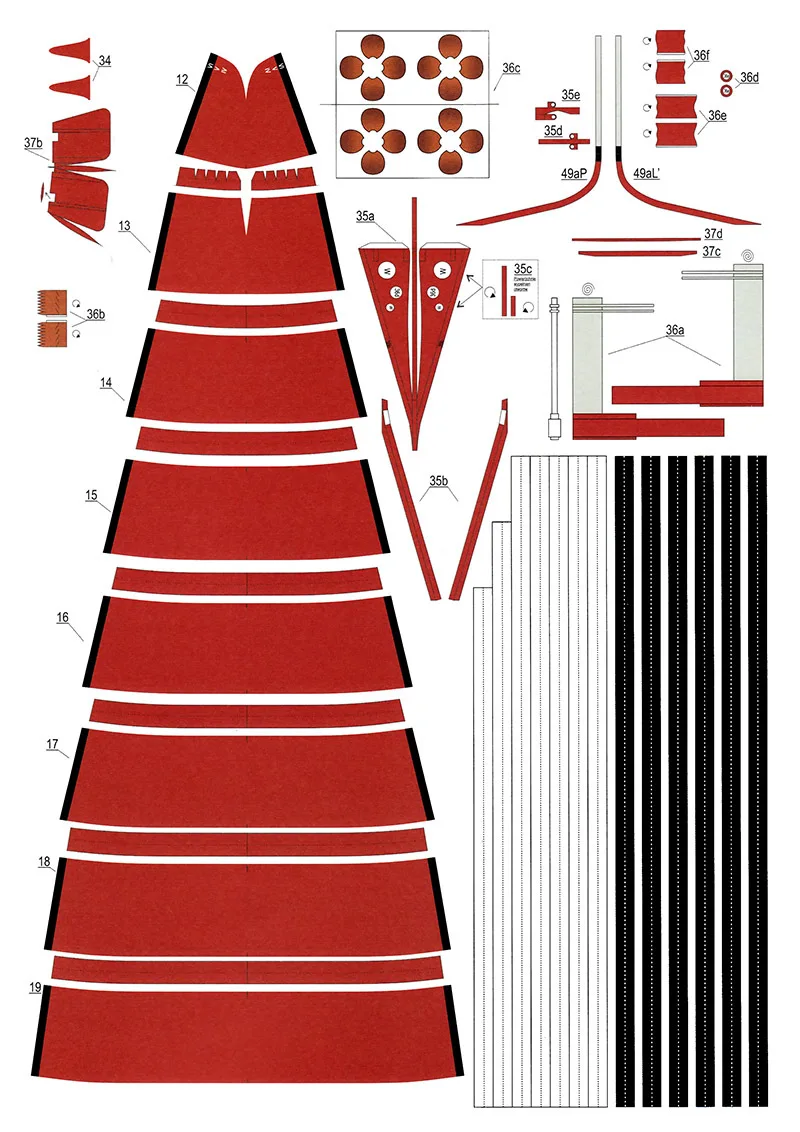 

Paper boat model 1:100 British M15 class patrol boat patrol boat model military fan gift handmade DIY