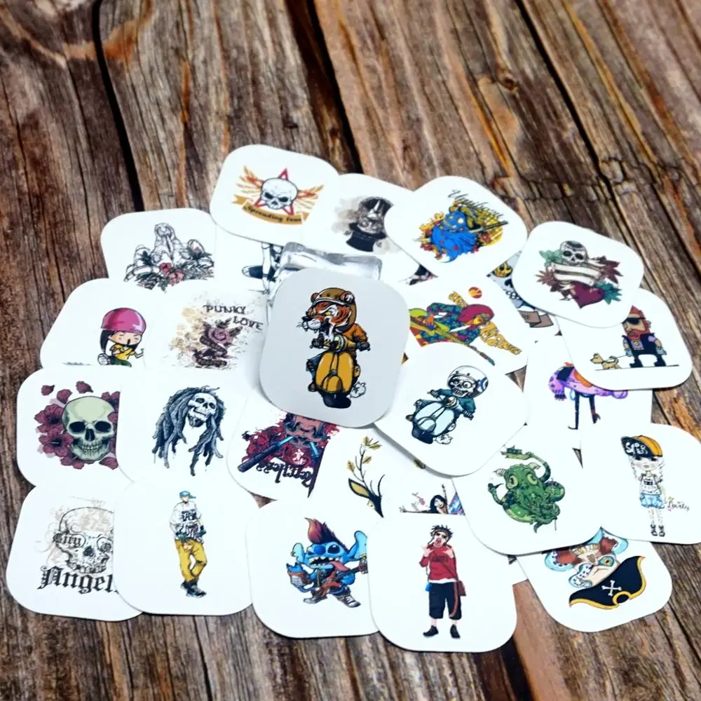 32 шт. водонепроницаемые наклейки для скейтборда холодильника телефона гитары