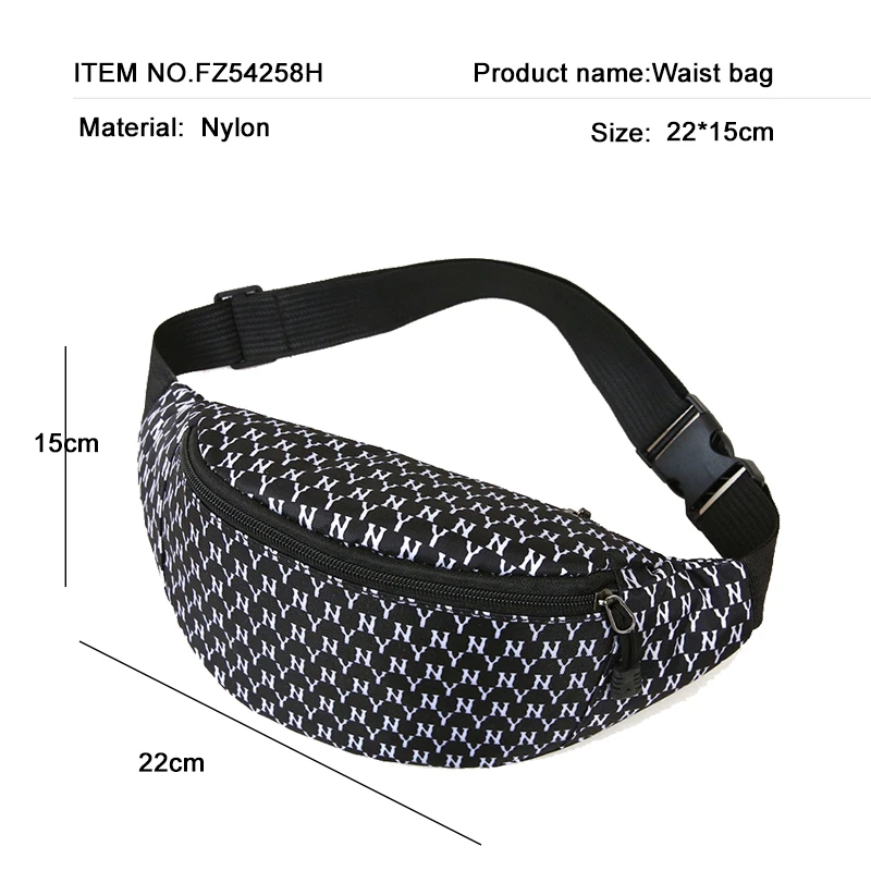 Модная поясная сумка для мужчин повседневная нагрудная Сумочка с корейским