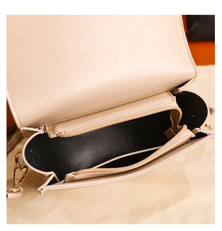 

Restoring Ancient Ways His Saddle Bags Texture Woven Straps Aslant Bag Fashion Simple Single Shoulder Bag Female Temperament