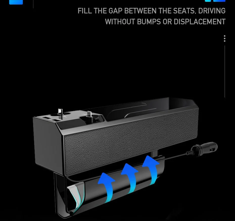 Car Seat Gap Storage Box Interior Auto Seat Crevice Organizer ABS Seat Side Pocket Box IOS QC3 Charge Wire USB Port Accessories
Car Seat Gap Storage Box Interior Auto Seat Crevice Organizer ABS Seat Side Pocket Box IOS QC3 Charge Wire USB Port Accessories
