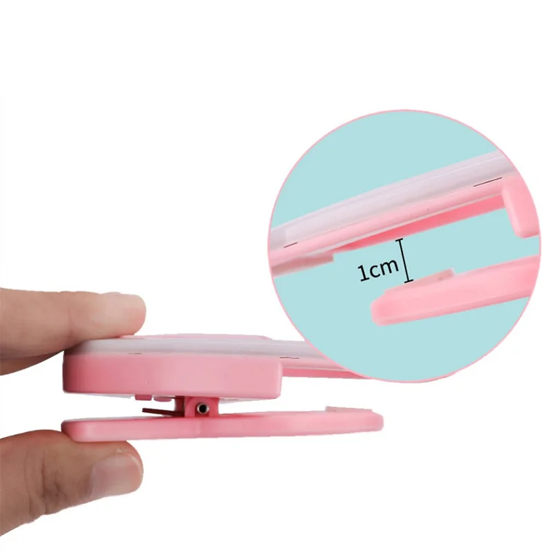 Освещение для фотосъемки портативная кольцевая лампа 3 уровня яркости