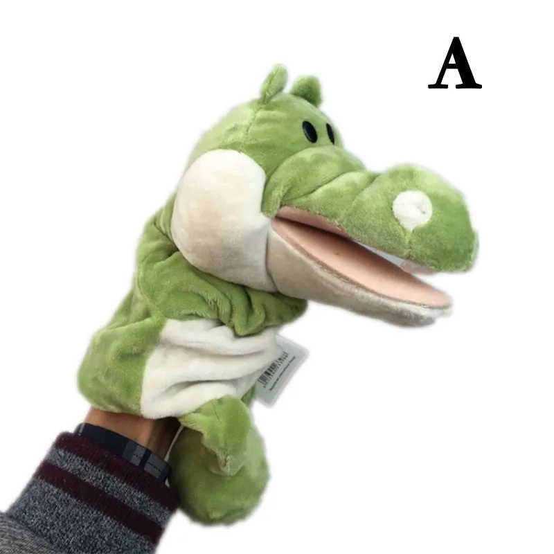 Детские милые животные плюшевые куклы на руку детство искусственное лев