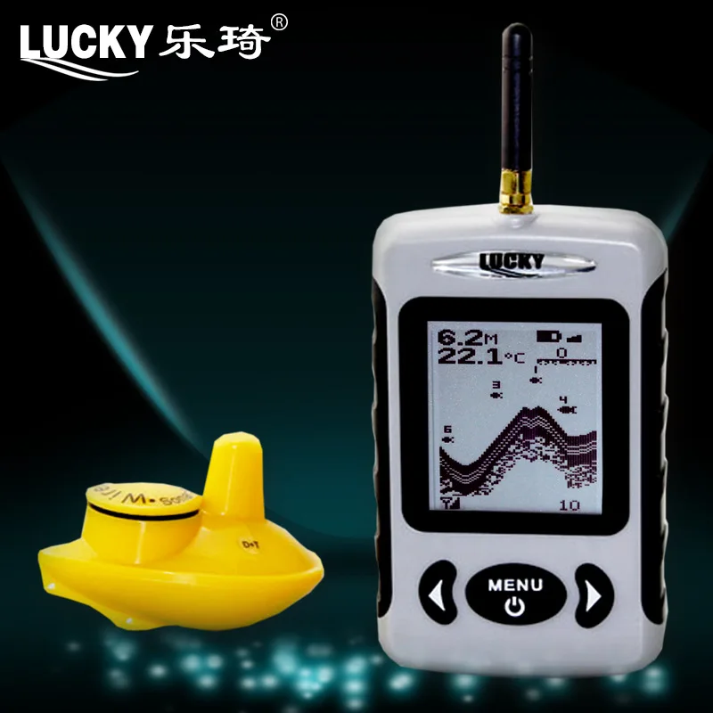 Obsession FFW718 беспроводной портативный рыболокатор 40 м/120FT эхолот глубже | Спорт и