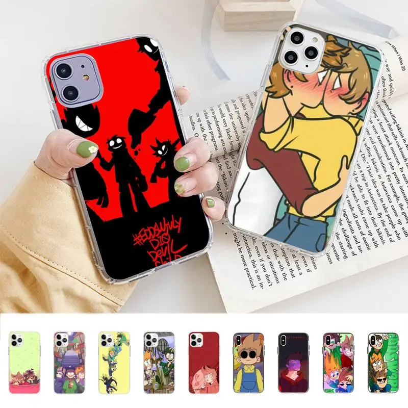 

Animation TV show Eddsworld Phone Case for iphone 13 8 7 6 6S Plus X 5S SE 2020 XR 11 12 pro XS MAX