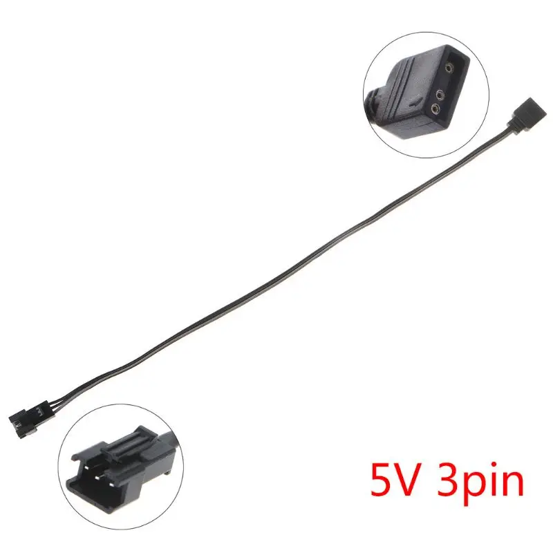 5 в 3PIN к JST SM 3Pin интерфейс вентилятора мама/Папа адаптер провод для материнской