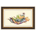 Принцесса Элиана наборы для вышивки крестиком фея леди Аида Ткань 18 карат 14 карат 11 карат считается светильник-желтым холстом наборы для вышивки своими руками