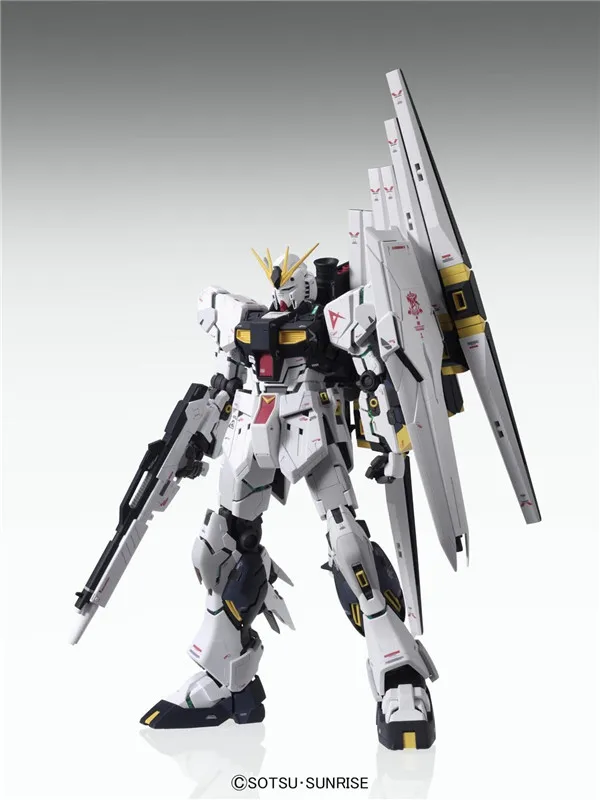 Японские фигурки аниме DABAN Gundam 1/100 мг Nu Ver.Ka RX 93 пластиковые модели наборы игрушек с