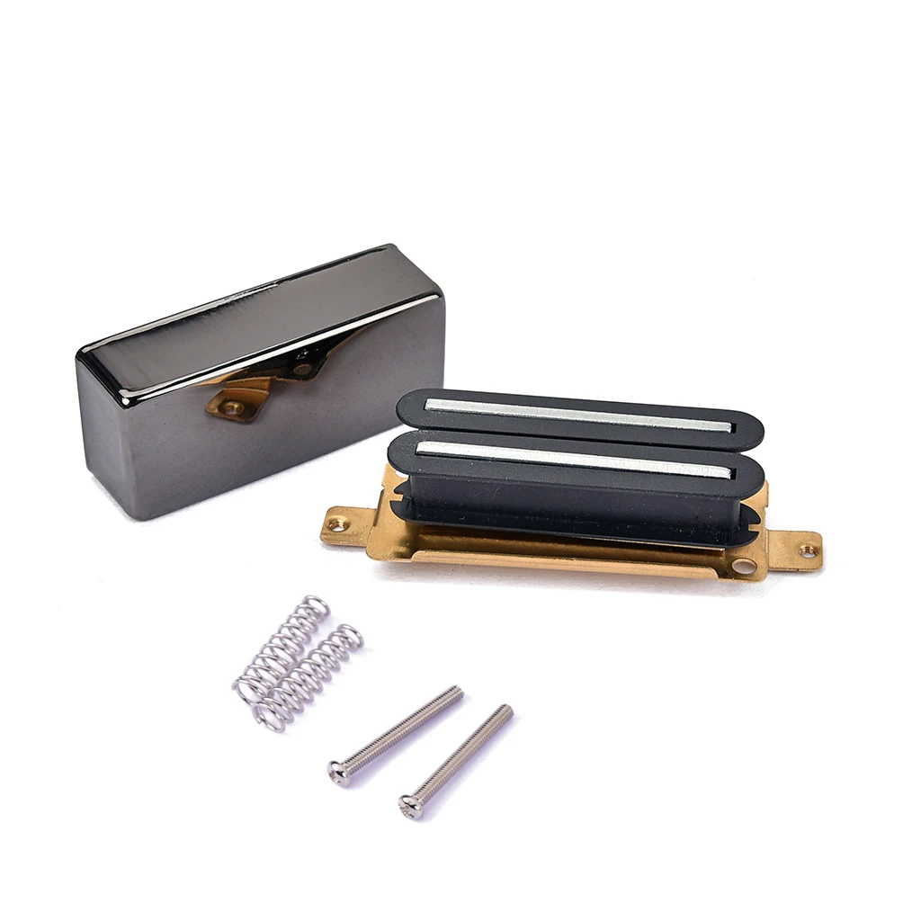 

Mini Pickup Brass Pickup Cover + Base Plate + Bar Magnet + Screws