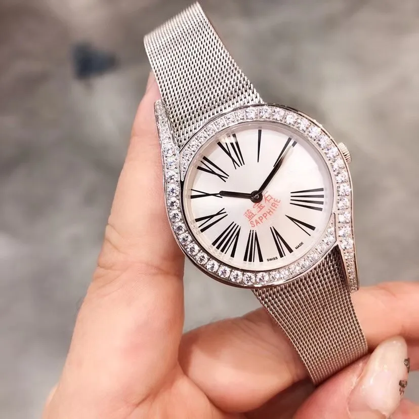 316L магнит из нержавеющей стали Кварцевые наручные часы для мужчин