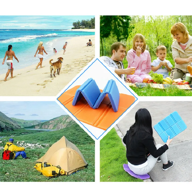 Портативный складной туристический коврик мягкая Водонепроницаемая подушка для