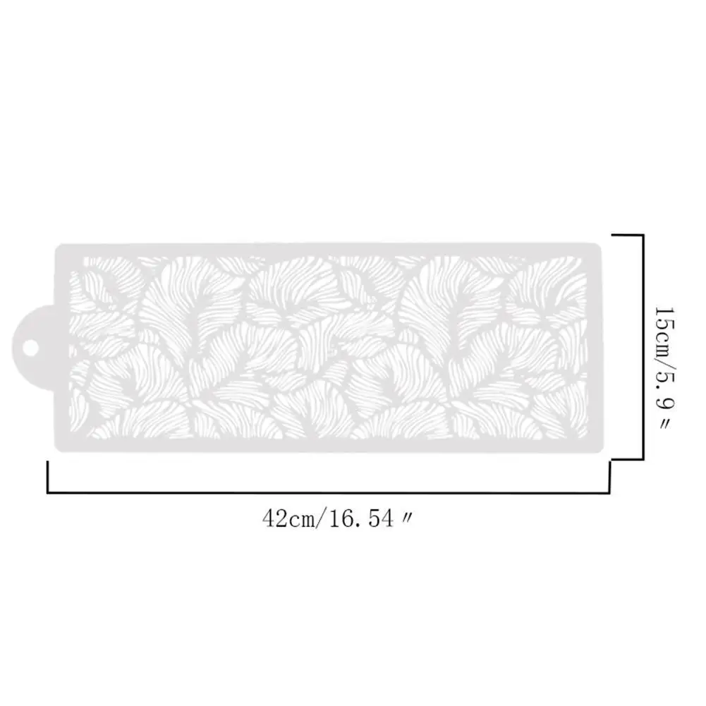 

Lace Stencil For Wedding Cake Design Plastic Lace Cake Boder Stencils Template DIY Drawing Mold Cake Decorating Tools