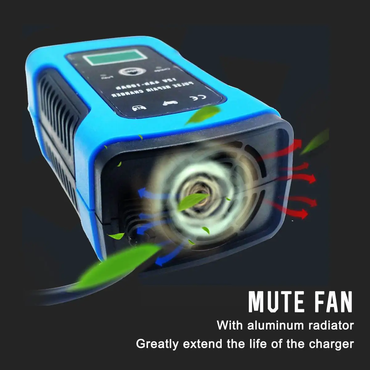 Автомобильное зарядное устройство 12 В 6 А свинцово-кислотный гель AGM Wet Calcium Deep Cycle