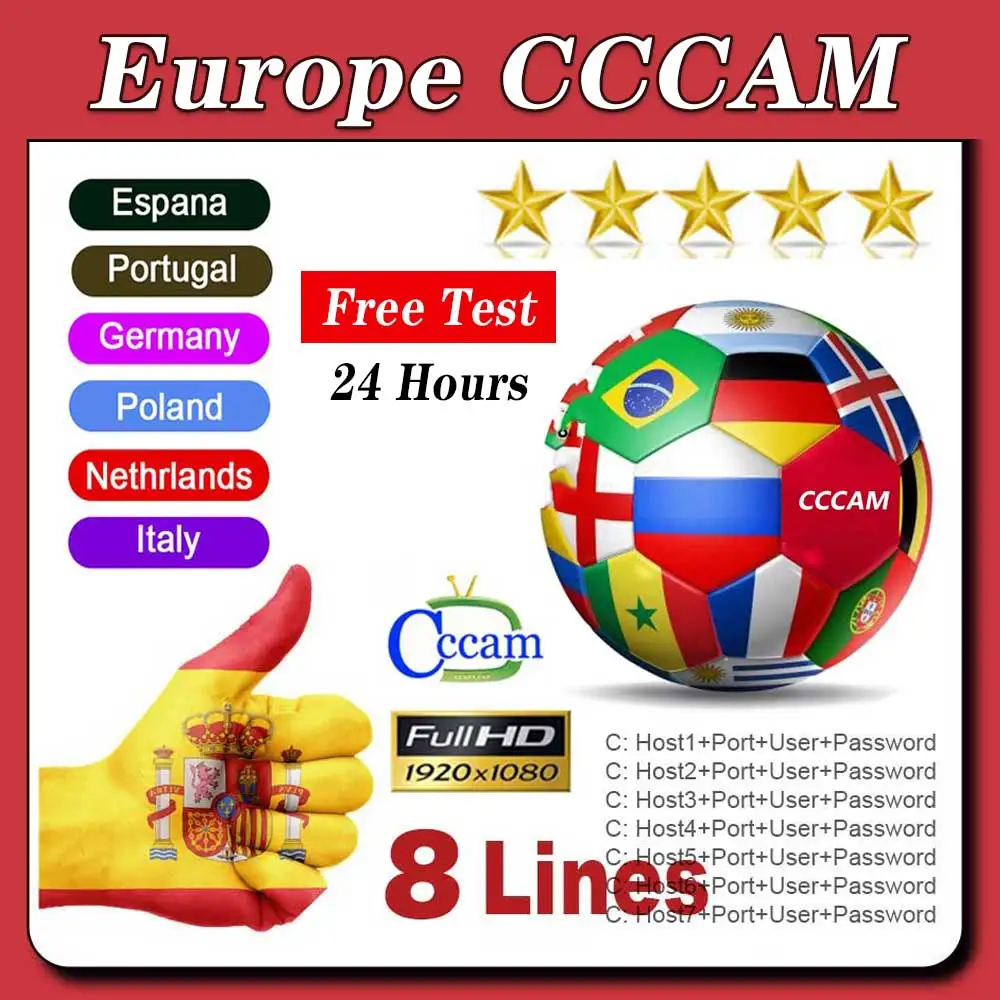 

Спутниковое ТВ-проектор стандарта Ccam cline для Европы, Испании, Германии, Португалии, Польши, стабильный ресивер, совместим с тестом динамиков ...