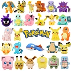Оригинальный Pokemoned Пикачу плюшевая кукла, Бульбазавр, Squirtle Charmander Чаризард Eevee Snorlax Jigglypuff Psyduck на Рождество для детей