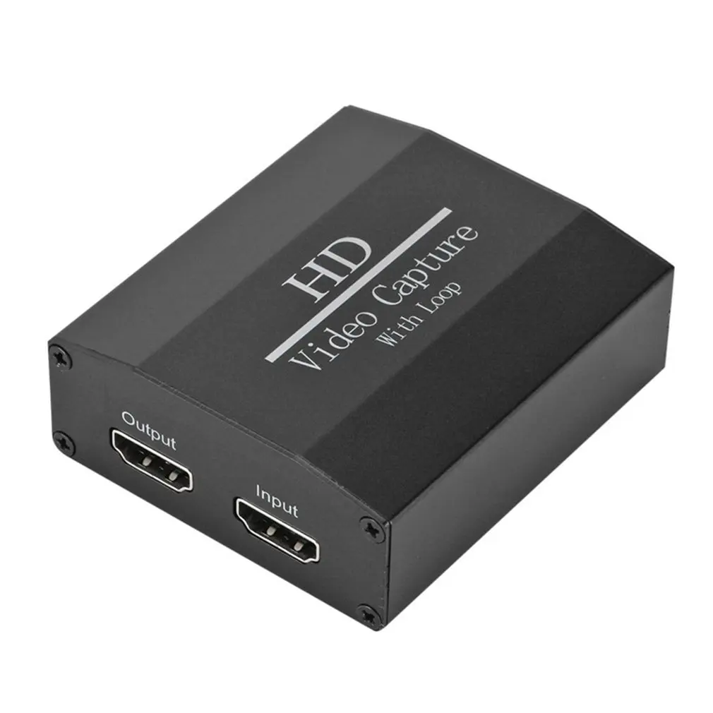 

4K USB to HDMI Video Capture Card Game Capture Converter Recorder Full HD 1080P Compatible Twitch for PS3 PS4 Xbox One Xbox 360