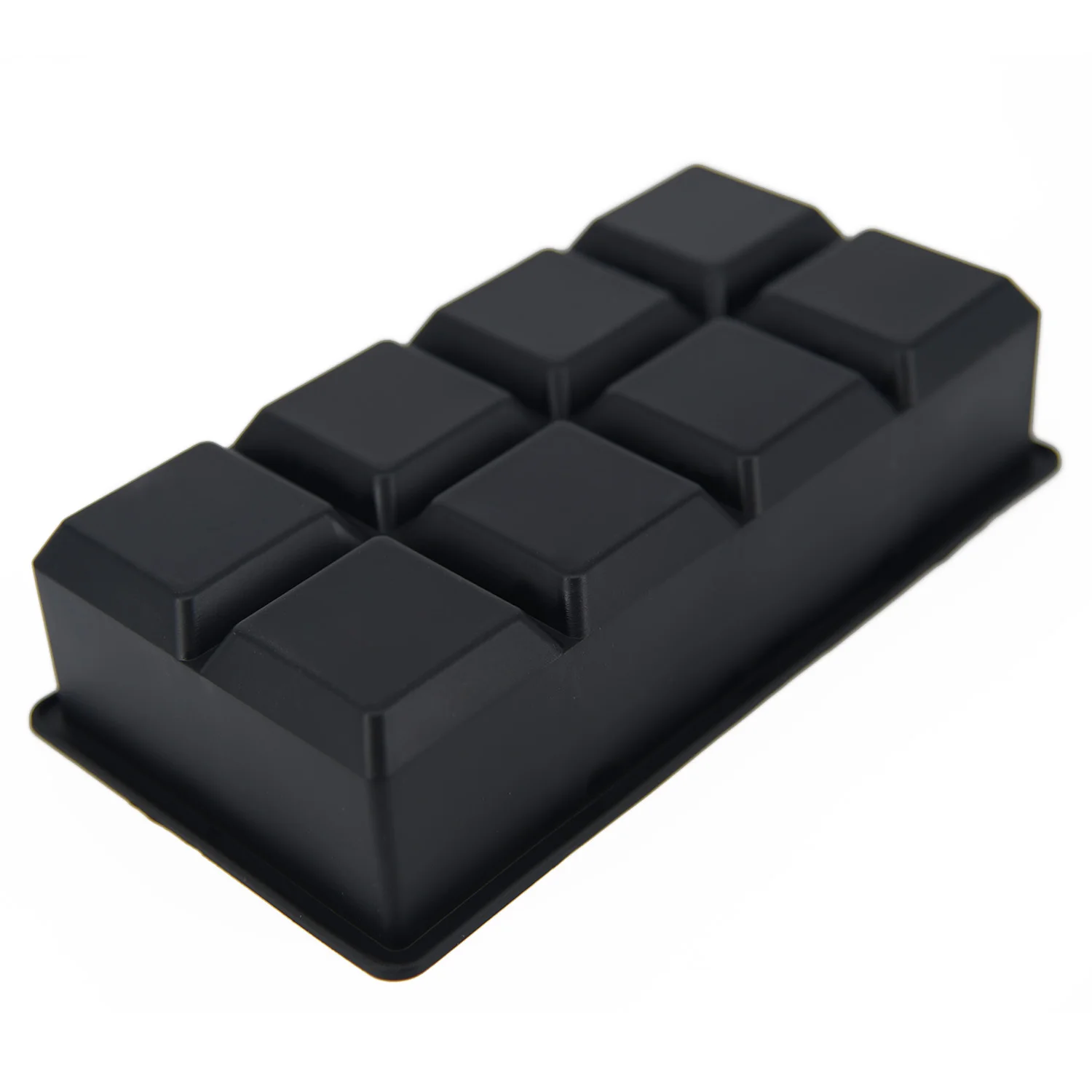 Большой 8 Гигантский размер большой силиконовый ледяной куб форма квадратный