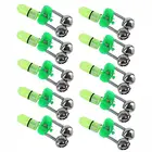 10 шт., светящаяся Светодиодная лампа для ночной рыбалки