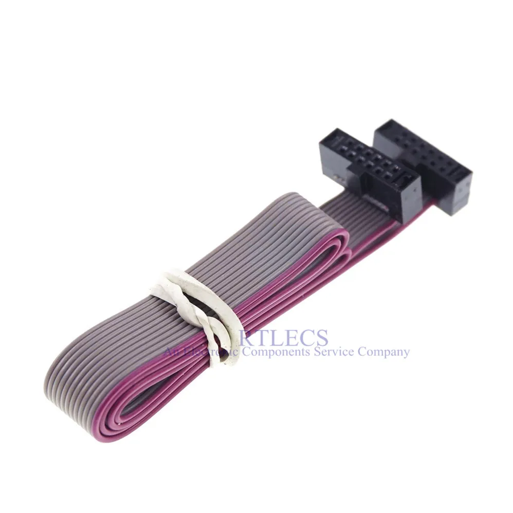 Удлинительный плоский ленточный кабель IDC для разъема ISP JTAG 5 шт. 12 контактов 1 27 мм