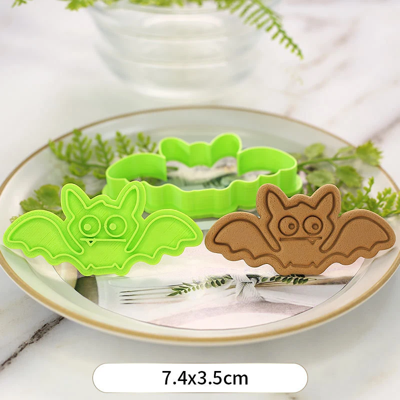 

Easter Halloween Christmas Cookie Cutters Set 3D Car Animal Flower Cookie Mold Plastic Pressing Baking Mold Stamp Pastry Tools