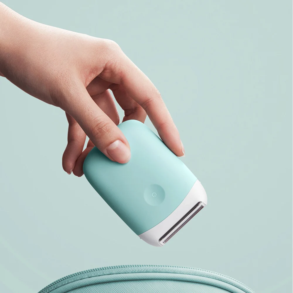 Электрический эпилятор Smate для Xiaomi Mini, портативный триммер для удаления волос для женщин, USB перезаряжаемая гладкая бритва, водостойкий эпилятор