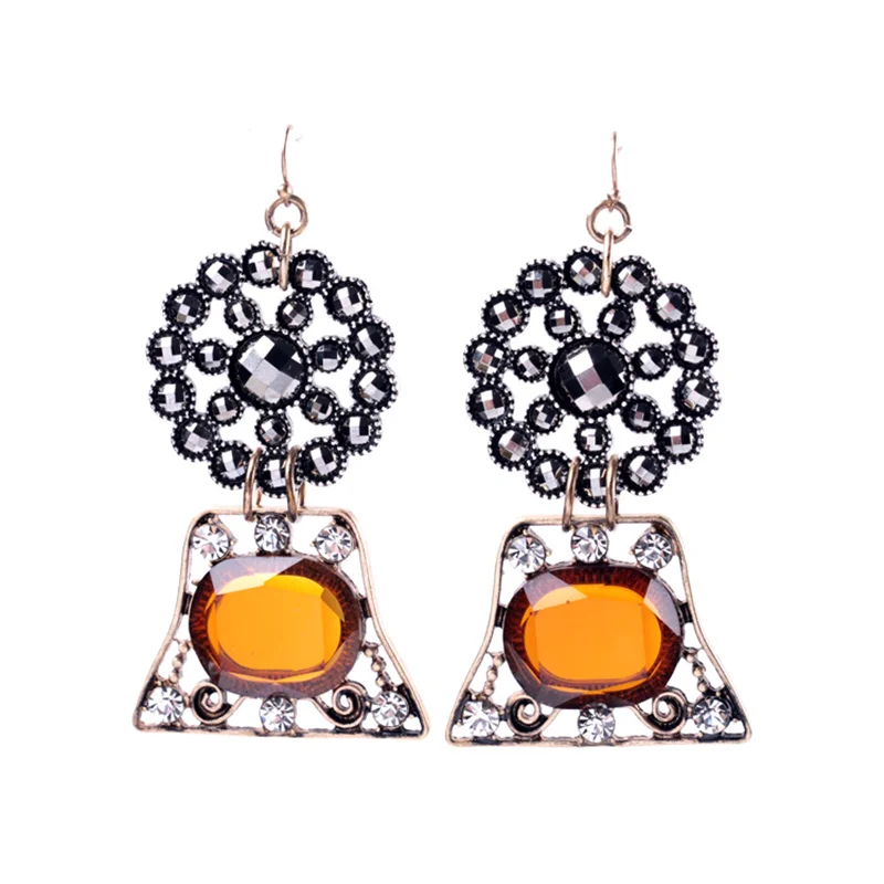 Женские серьги подвески в стиле ретро|earrings circle|earring jewelry casejewelry health |