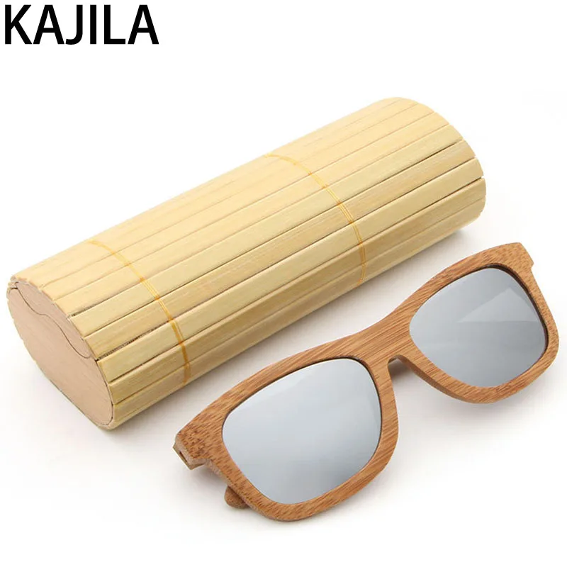 Бамбуковые и деревянные поляризационные мужские солнцезащитные очки женские