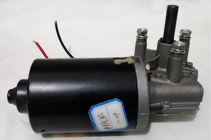Червячный редуктор 12 V/24 V самоблокирующийся постоянный ток мотор-редуктор медной турбины вал мыть шпоночным пазом для промышленных ворот 20 Вт, 30 Вт/40/50/60/70/80/мин