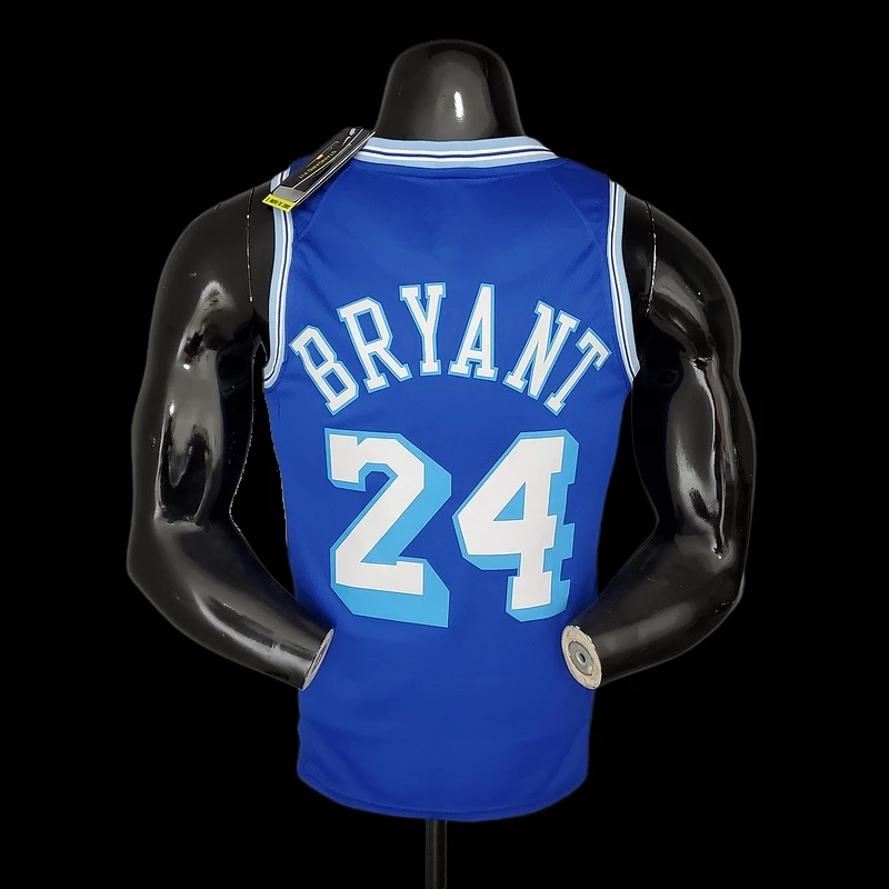 

Bryant #24 Retro Blue basketball jersey men jerseys shirt sport shirts vest best quality