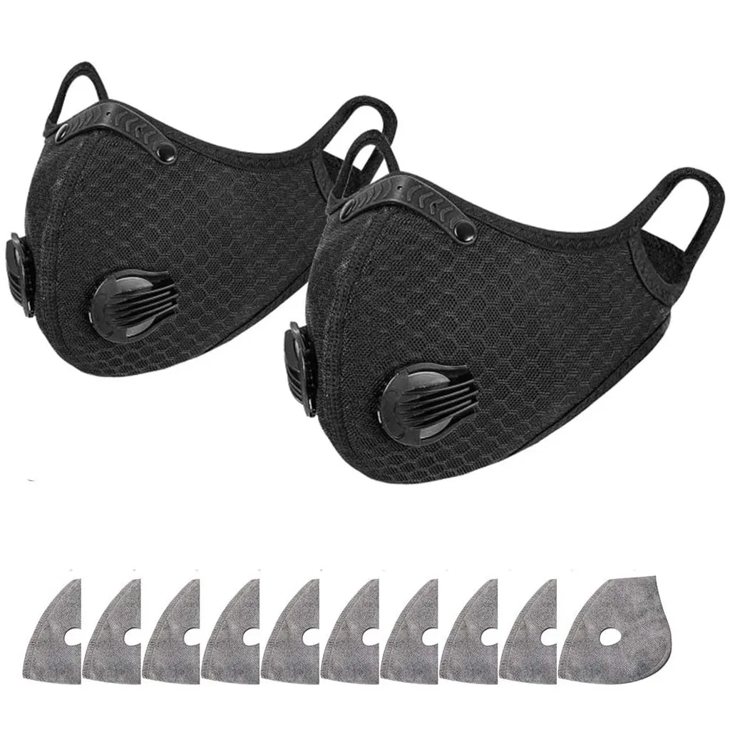 Многоразовая моющаяся дышащая маска для лица с принтом кленовых листьев