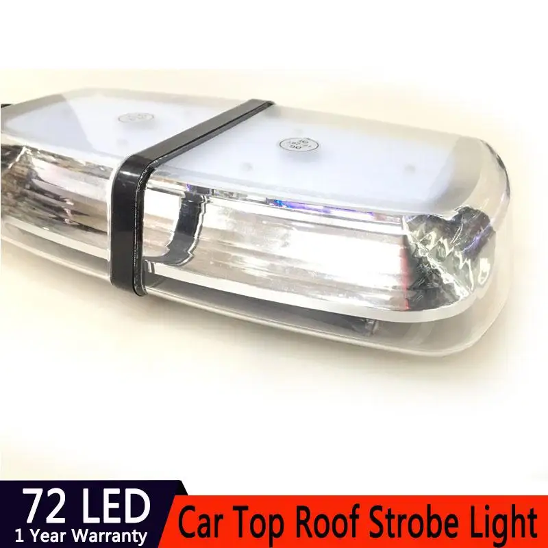 72 светодиодный s крыши аварийный светильник SMD автомобиля светящийся строб лампа