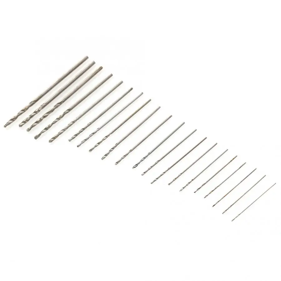 Набор сверл 20 шт. мини сверло из быстрорежущей стали высокоскоростной стальной