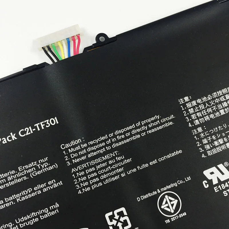 HanGreat C21-TF301 Новый аккумулятор для ноутбука ASUS Transformer Pad Infinity TF700 TF700T Tablet 2ICP4/95/97 7 4 V 25WH