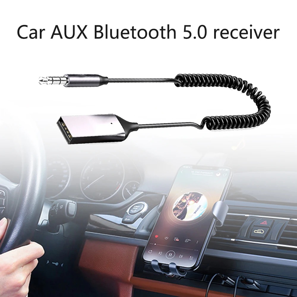 Адаптер Bluetooth SBC/AAC Стандартный для автомобиля разъем 3 5 мм Aux 0 4 2 приемник динамик