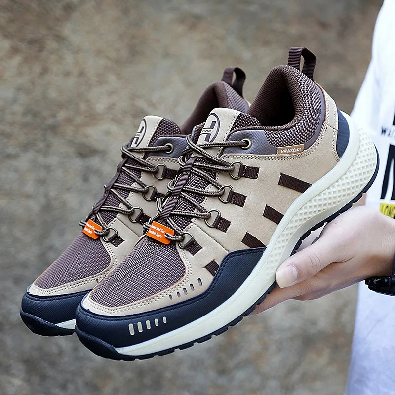 

Новый 2021 для мужчин повседневная обувь брендовые Мужские дышащие летние мужские кроссовки без шнуровки черная обувь мужского размера плюс;...