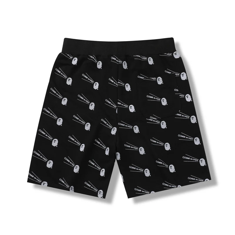 

2021 Summer Men's shorts Casual Loose Cropped Trousers Sports Shorts Loose Knit Straight Casual Pants Cotton Short Pants New