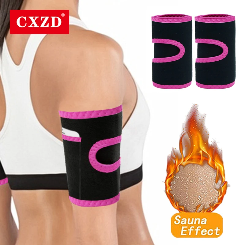 

CXZD 2021 New 1Pair Arm Trimmer Neoprene Women's Arm Control Shapers Sleeve Belt Arm Shaper Slimmer for Women Plus Size