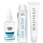 Клей для парика, толстая фиксация, водонепроницаемый супер склеивающий клей для систем волос + средство для удаления клея, Стандартная защита кожи парика