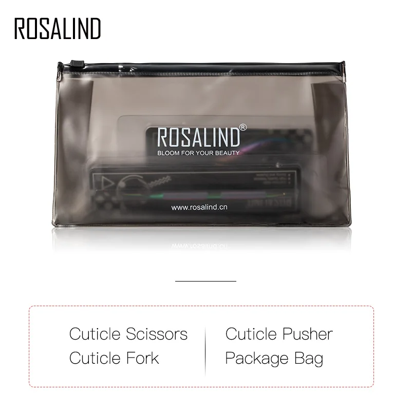 Розалинд нержавеющая сталь толкатель для ногтей двухсторонний удаления