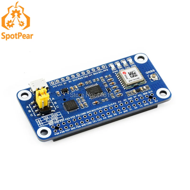 

Raspberry Pi MAX-7Q GNSS HAT, GPS, GLONASS, QZSS, SBAS