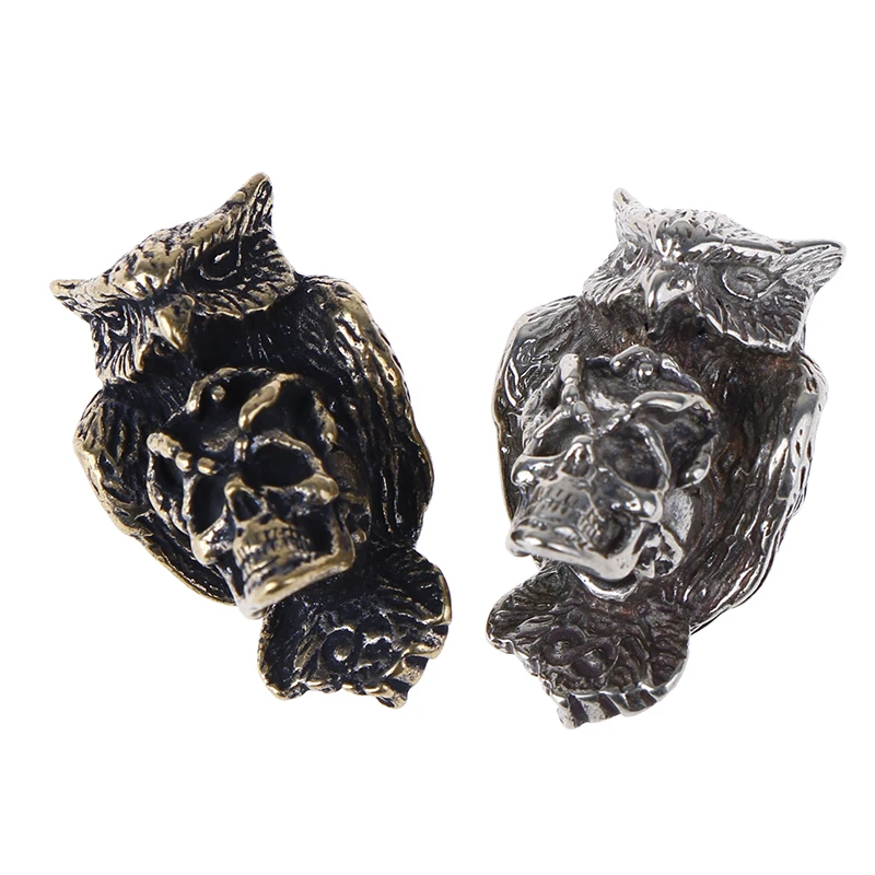 1 шт. Медный Подвесной нож в виде совы черепа | Спорт и - Цена: 647.3