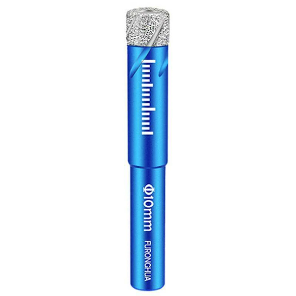 

Tile Drill Bit Ceramics Blue + Silver 5-16mm Holesaw Porcelain Granite