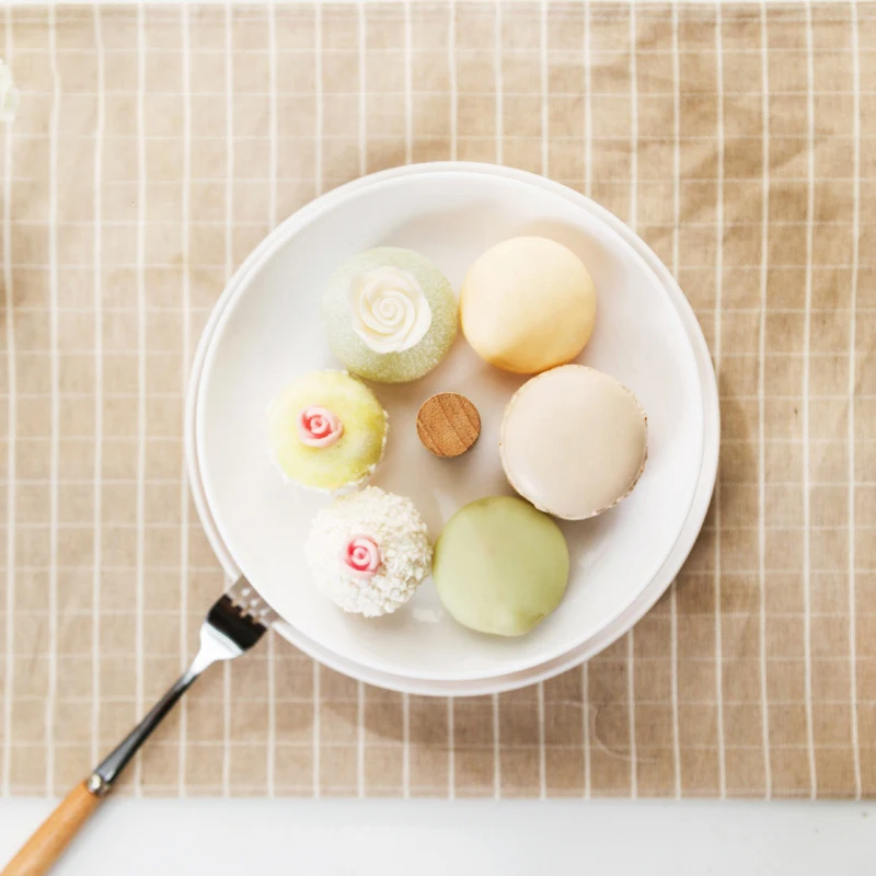 2 слойная тарелка для фруктов поднос кондитерских конфет и закусок вращающаяся