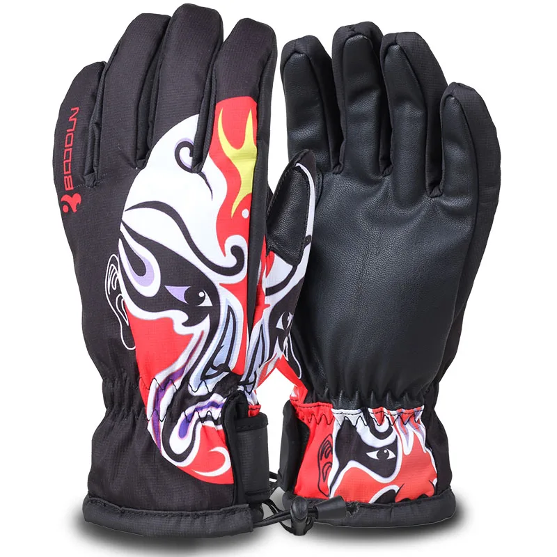 Зимние перчатки BOODUN для мужчин и женщин лыжные водонепроницаемые ветрозащитные