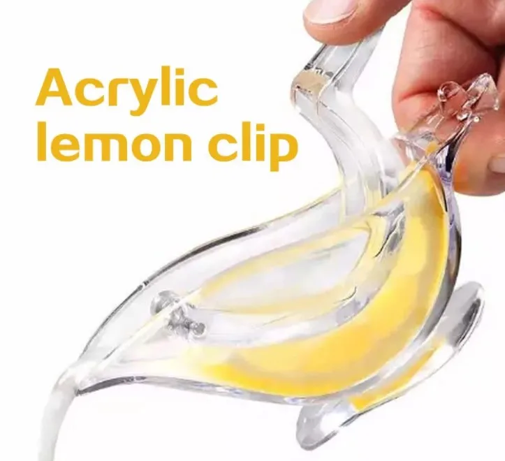 

1Pc Acrylic Citrus Fruits Squeezer Orange Hand Manual Juicer Kitchen Bar Tools Lemon Juicer Orange Squeezer Juice Fruit Pressing